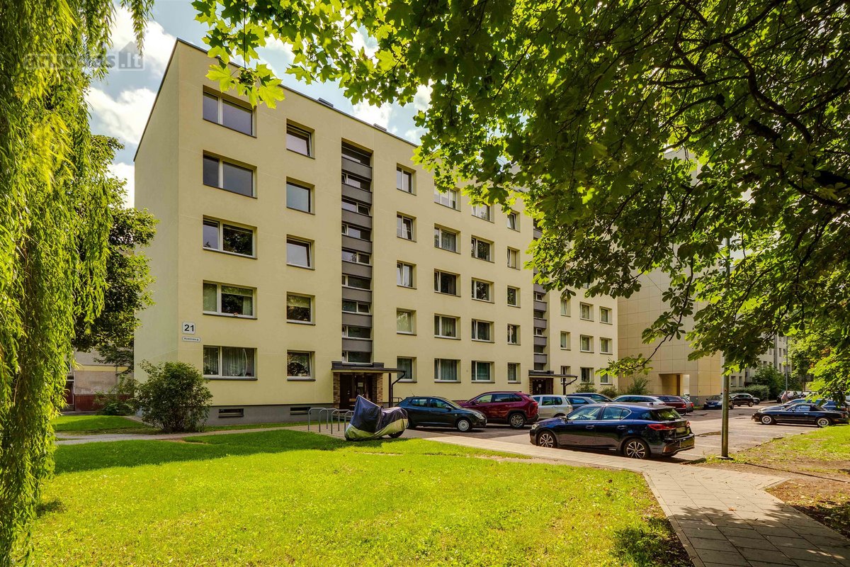 Parduodamas tvarkingas 2 kambarių (47,38 m²) - nuotraukos Nr. 23