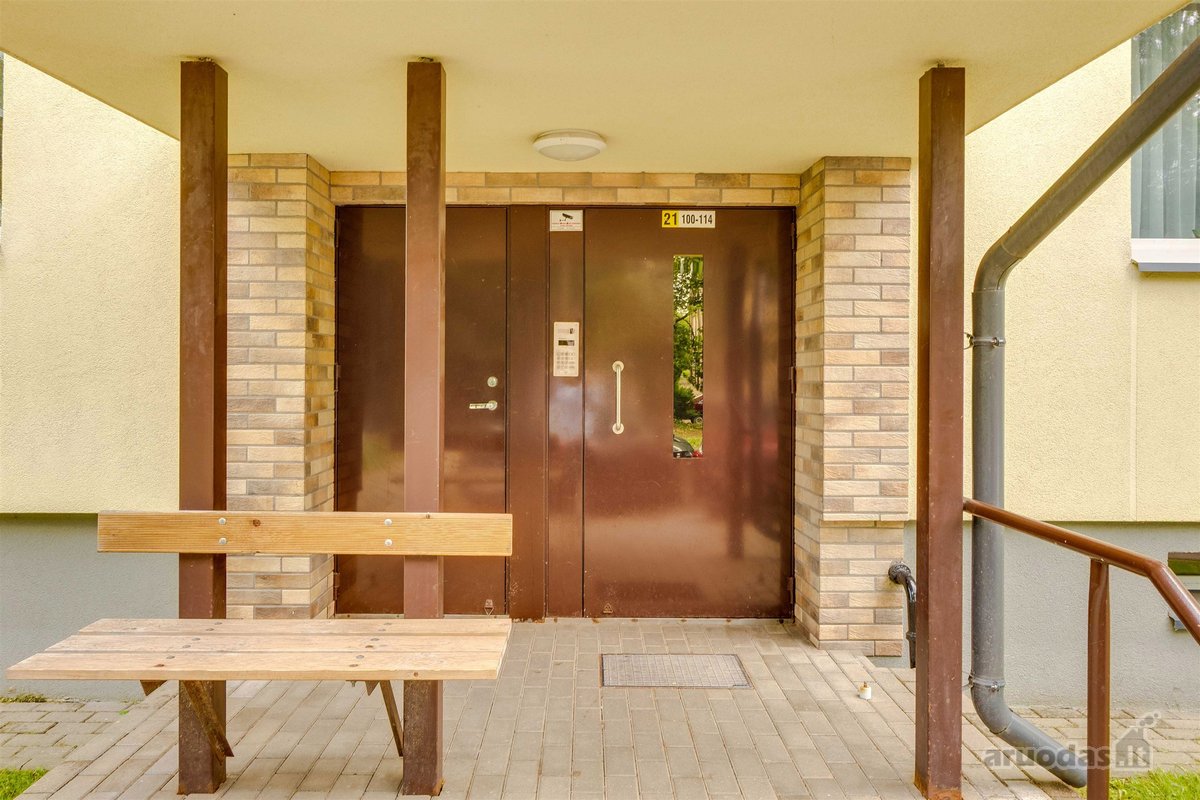Parduodamas tvarkingas 2 kambarių (47,38 m²) - nuotraukos Nr. 26