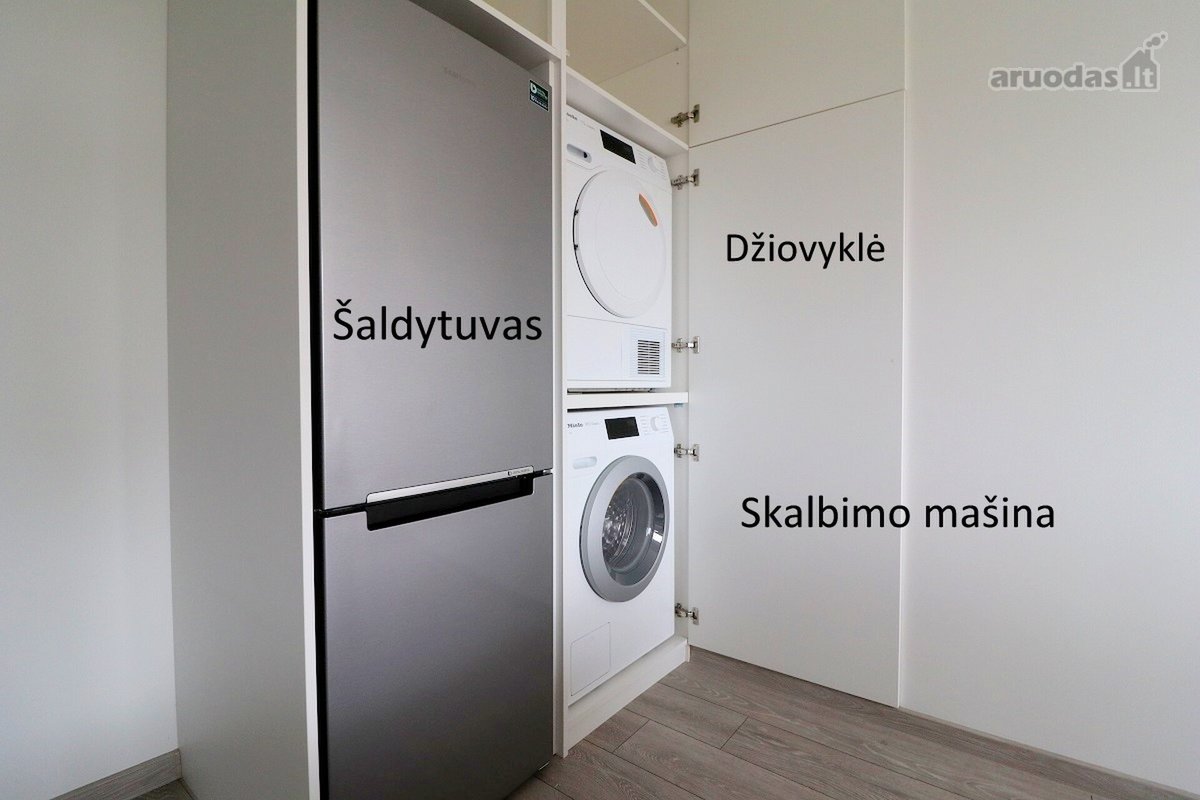 Jaukiai moderniai įrengtas dviejų kambarių - nuotraukos Nr. 10