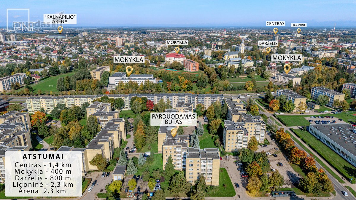 Parduodamas Erdvus 3 Kambarių Butas Dainavos - nuotraukos Nr. 22