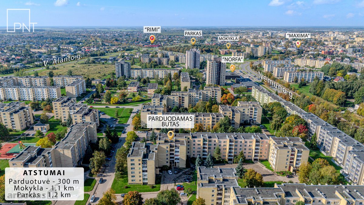 Parduodamas Erdvus 3 Kambarių Butas Dainavos - nuotraukos Nr. 23