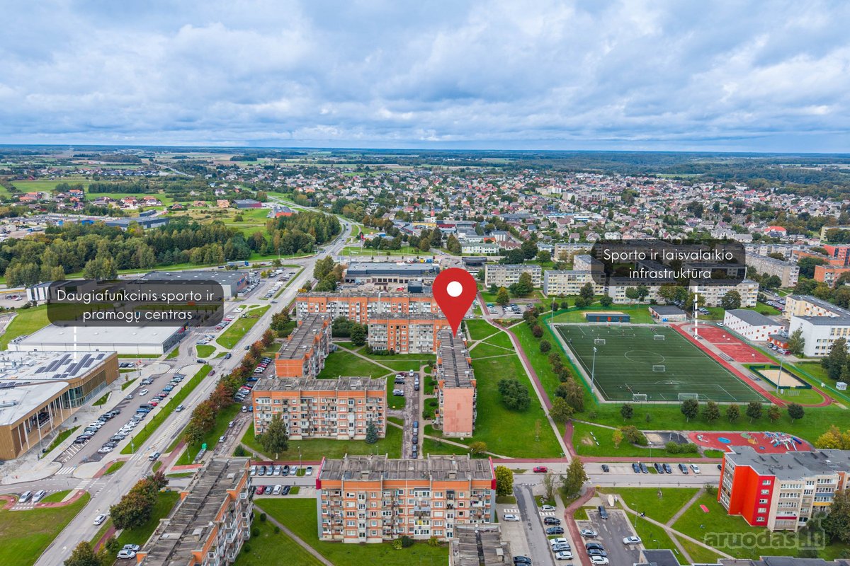 Parduodamas Erdvus 3 Kambarių Butas Su Holu - nuotraukos Nr. 2