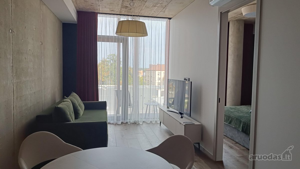 Išnuomojamas naujai įrengtas 42 kv. m būstas - nuotraukos Nr. 6