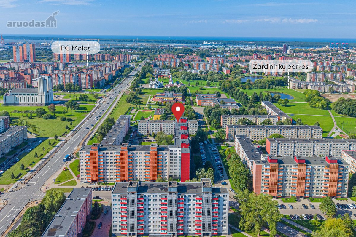 Parduodamas Erdvus 3 Kambarių Butas - nuotraukos Nr. 3