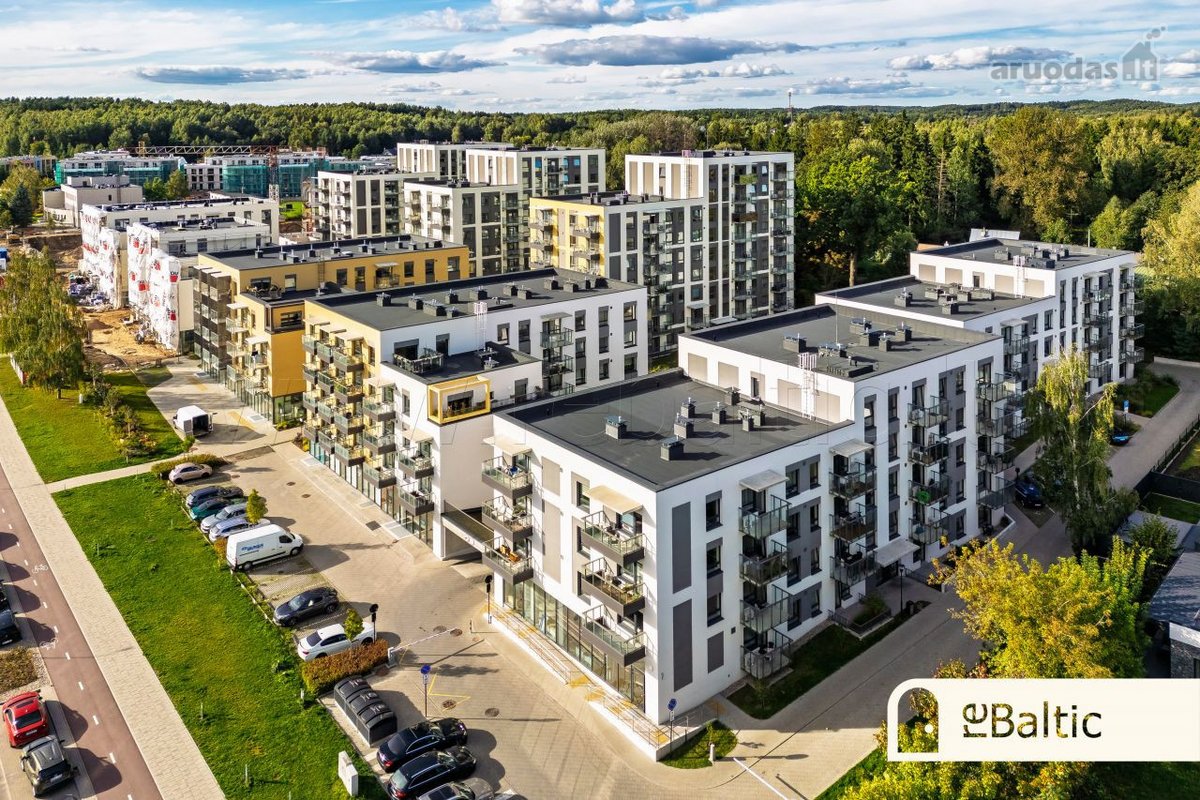 Jaukus ir šviesus 2 kambarių butas naujos - nuotraukos Nr. 29