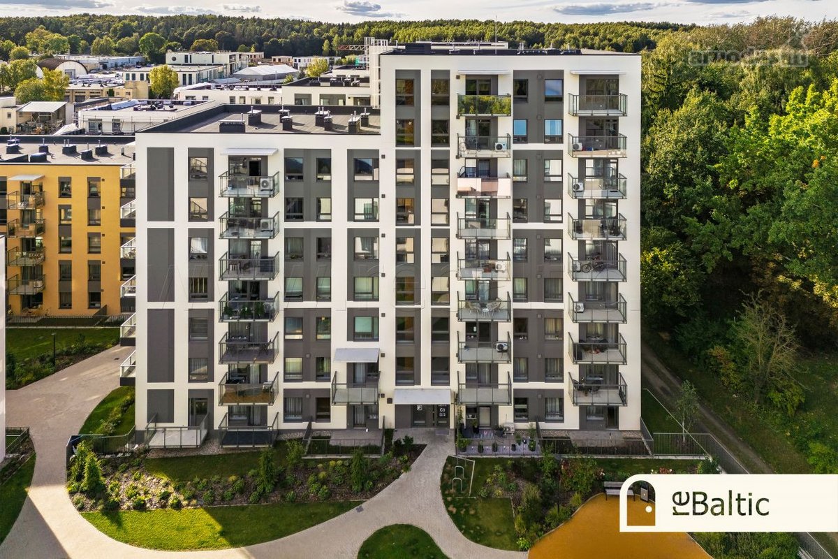 Jaukus ir šviesus 2 kambarių butas naujos - nuotraukos Nr. 30