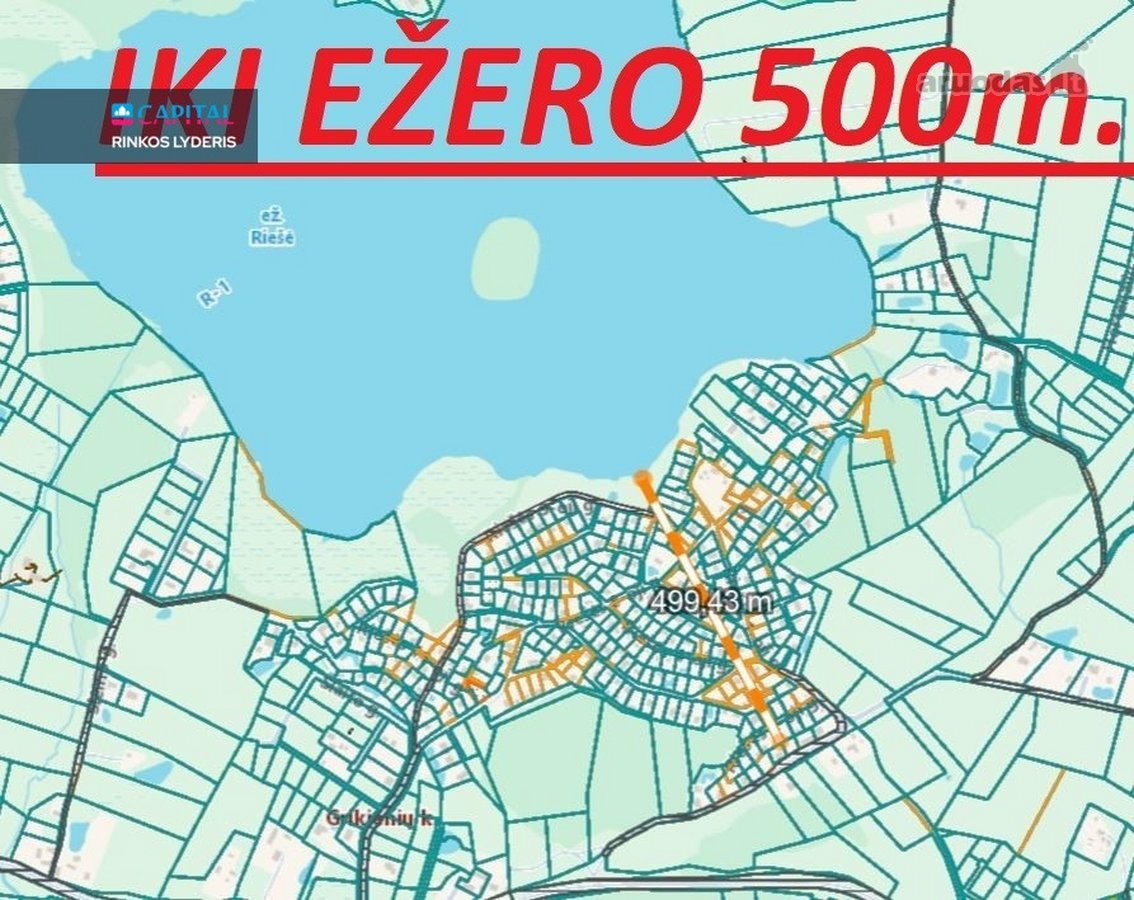 Naujas Namas + 2 Sklypai  12 A  Vos 500 M - nuotraukos Nr. 21