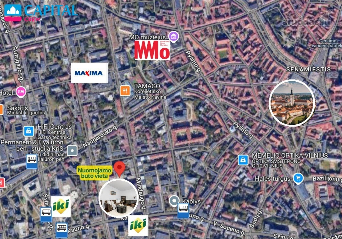 Nuomojamas Šviesus 3 Kambarių Butas Vilniaus - nuotraukos Nr. 25