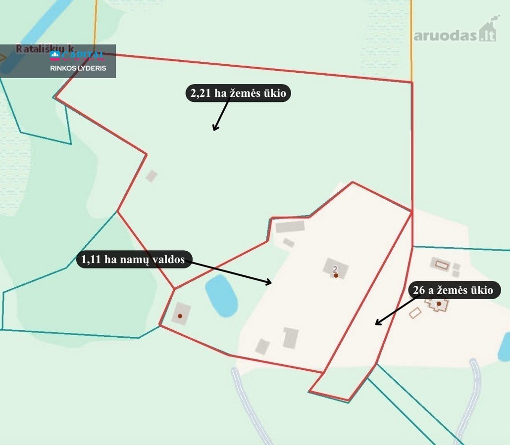 Autentiška Privati Sodyba Su 3,58 Ha Žemės, - nuotraukos Nr. 19