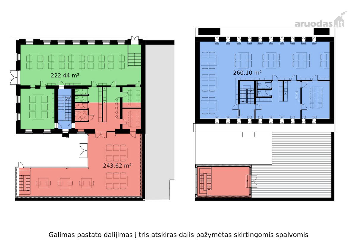 Nuomojamos patalpos prestižiniame „Stepono - nuotraukos Nr. 12