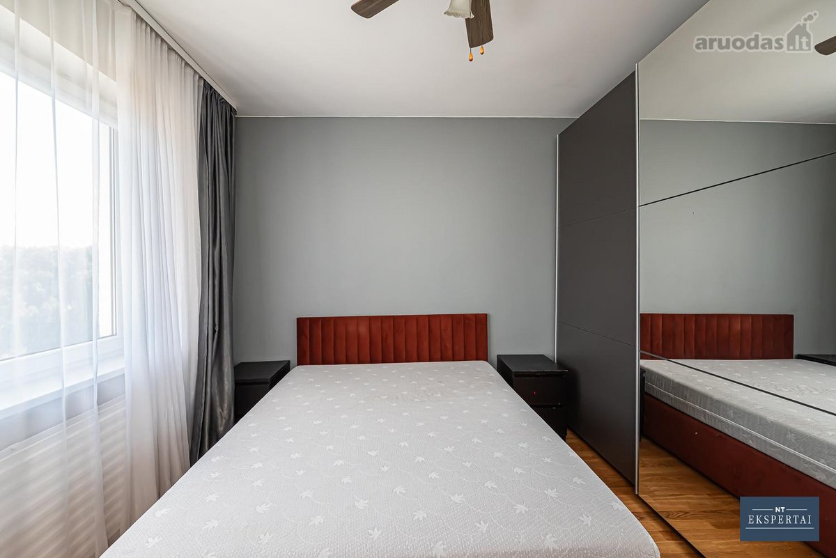 Išnuomojamas jaukus ir tvarkingas 3k butas - nuotraukos Nr. 16