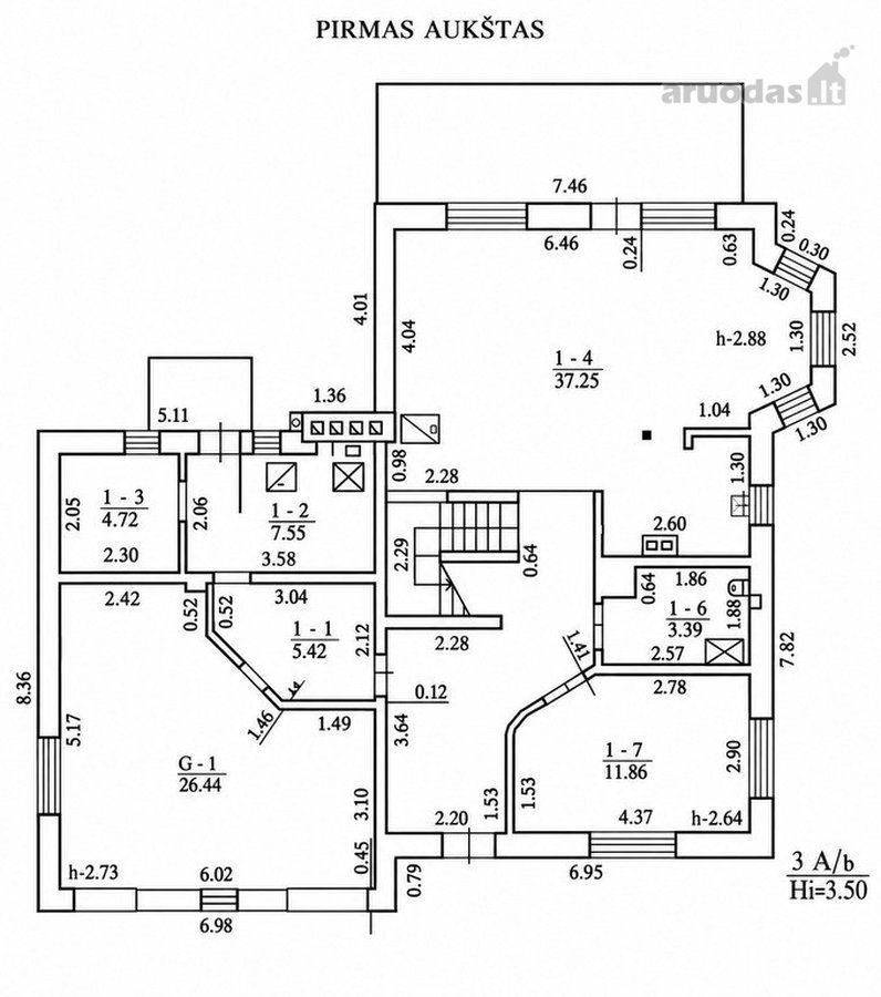 Parduodamas 178,57 Kv.m Ploto Gyvenamasis - nuotraukos Nr. 67