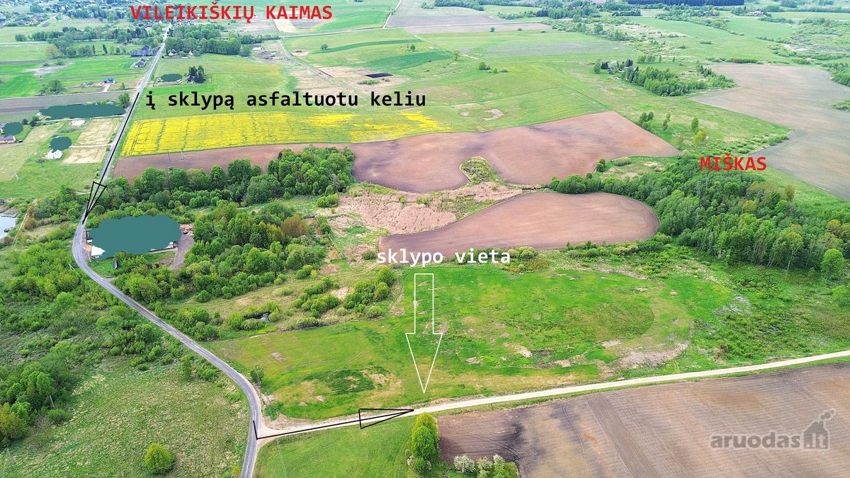 Parduodamas namų valdos sklypas 0,1915 ha. - nuotraukos Nr. 8