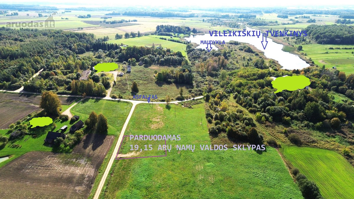 Parduodamas namų valdos sklypas 0,1915 ha. - nuotraukos Nr. 10