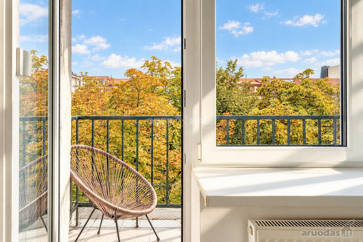 Išnuomojamas erdvus ir šviesus 3 kambarių, 77 - nuotraukos Nr. 3