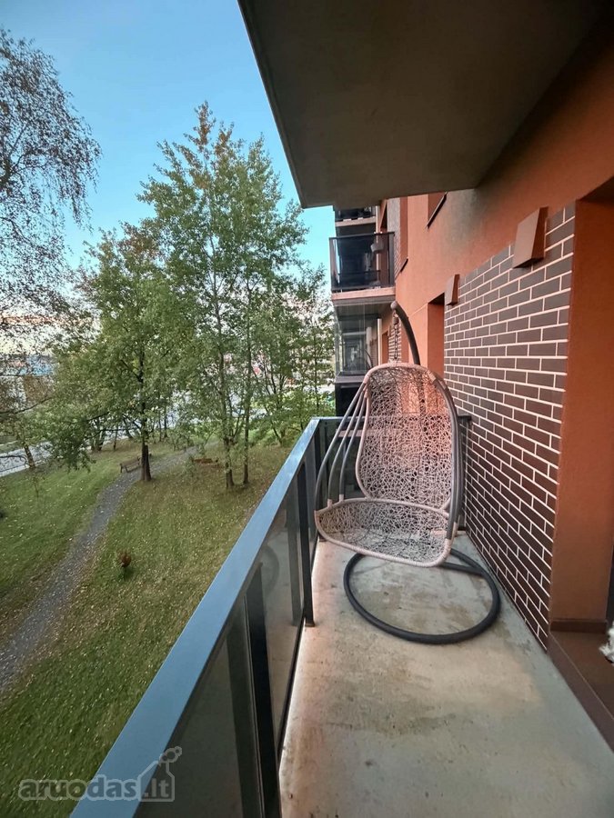 Jaukus 2 Kambarių Butas Su Balkonu Visoriuose - nuotraukos Nr. 14