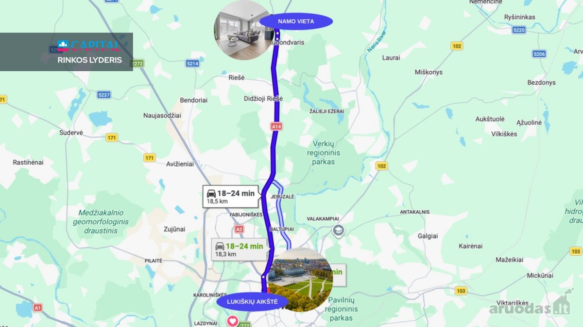 Parduodamas Moderniai Įrengtas Vienos Aukšto - nuotraukos Nr. 49