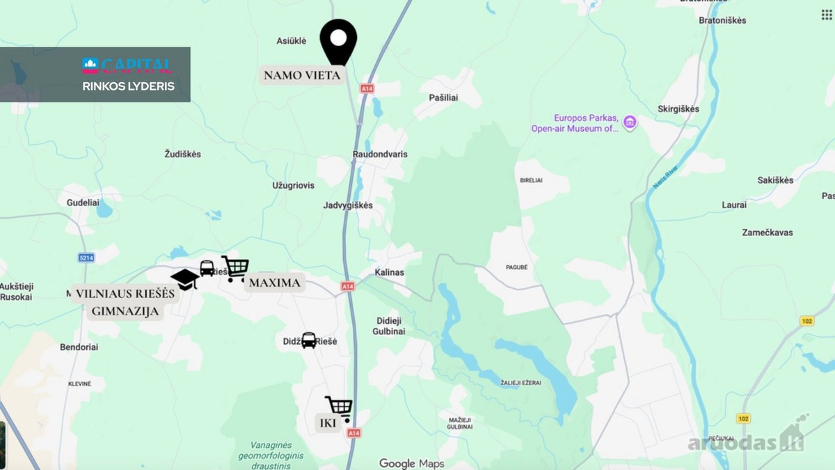 Parduodamas Moderniai Įrengtas Vienos Aukšto - nuotraukos Nr. 50