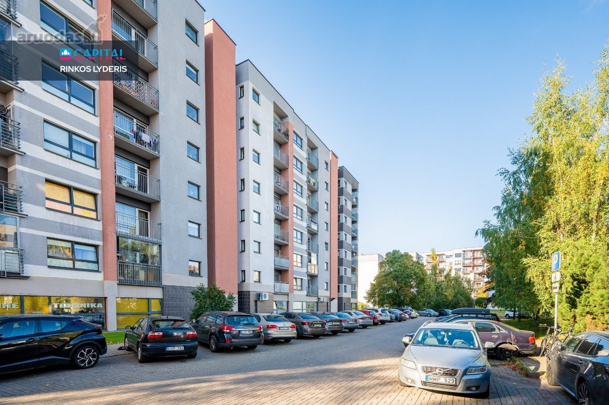 Parduodamas Šviesus Ir Erdvus 2 Kambarių - nuotraukos Nr. 24