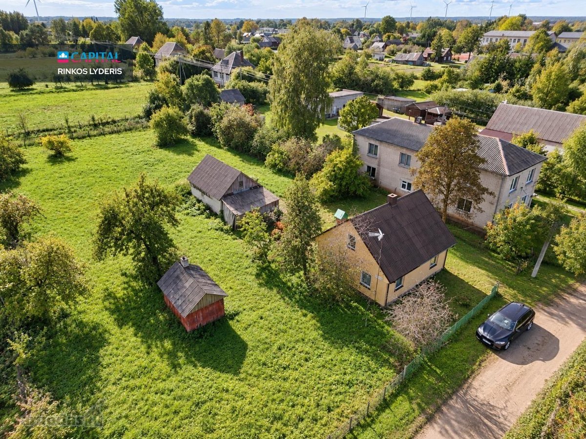 Parduodamas Dviejų Aukštų Namas Tryškiuose Su - nuotraukos Nr. 2