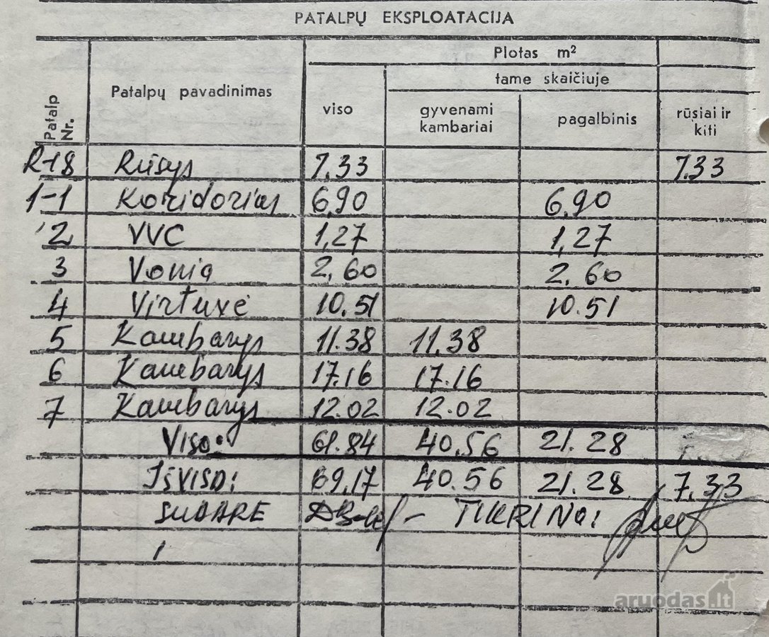 Parduodamas erdvus ir jaukus 3 kambarių butas - nuotraukos Nr. 19