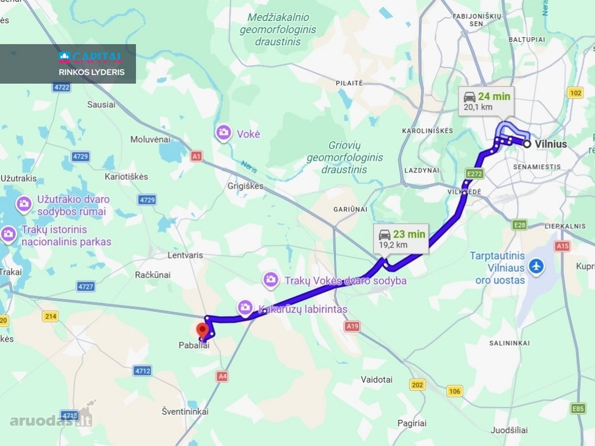 Vos 500 m nuo Vilniaus, Dobrovolėje, Trakų - nuotraukos Nr. 19