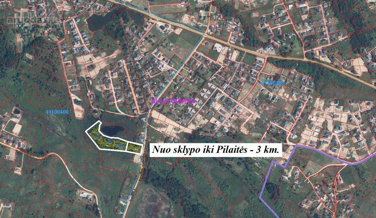 Parduodami du besiribojantys sklypai Vilniaus - nuotraukos Nr. 2