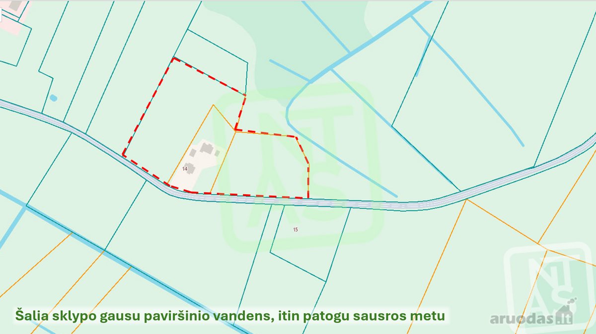 Parduodamas 2 Ha Sklypas Idealiai Tinkantis - nuotraukos Nr. 13