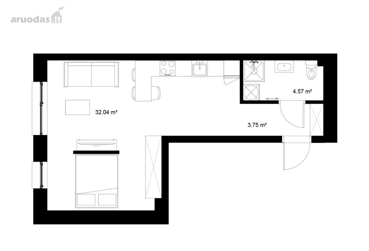 Projektinis buto numeris: Prs B1-18 - nuotraukos Nr. 3