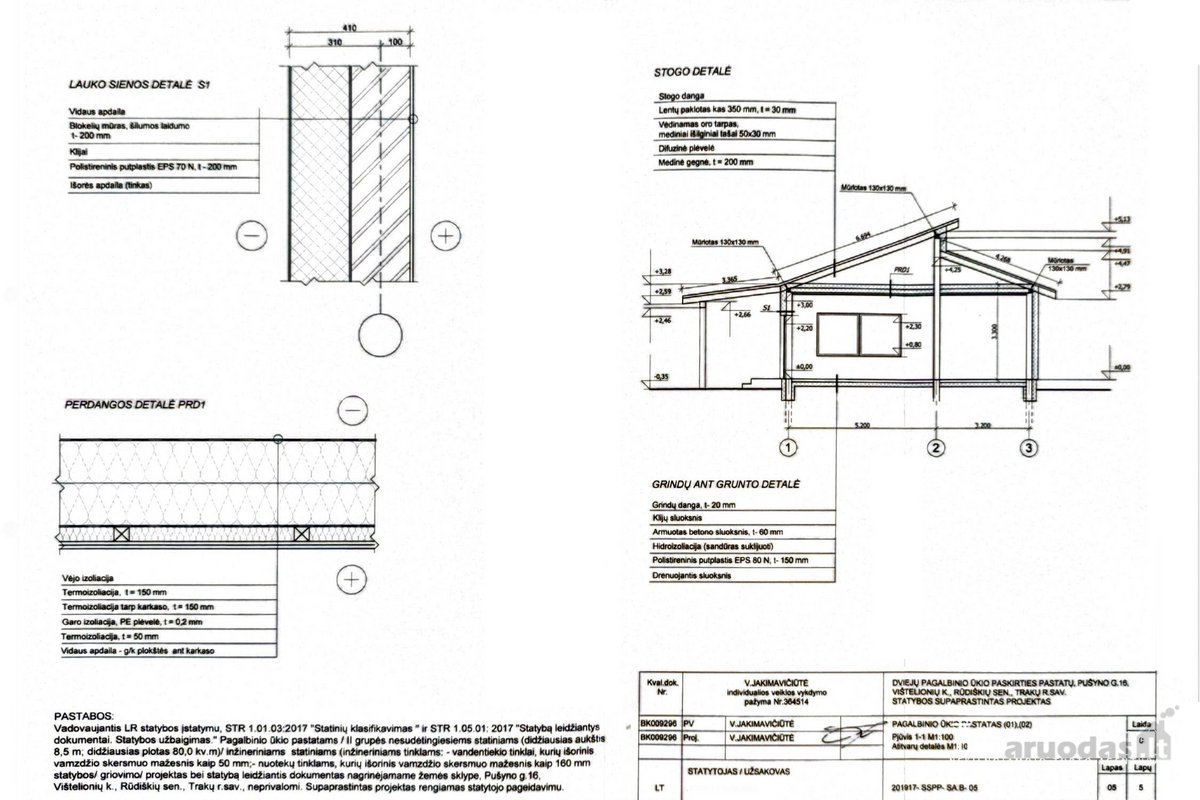 Parduodama Sklypas Su Pamatais Ir Projektu - nuotraukos Nr. 15