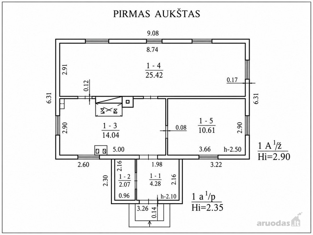 Parduodamas 56,42 Kv. M. Ploto Gyvenamasis - nuotraukos Nr. 20