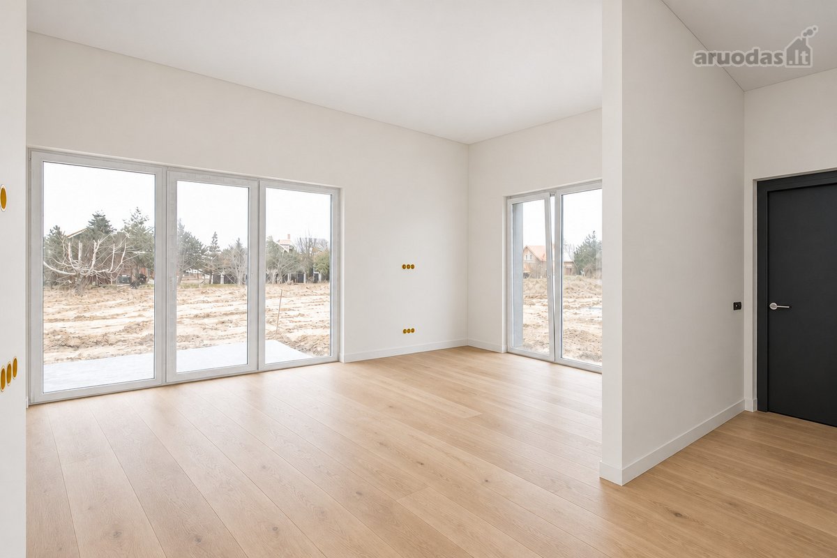 Modernaus fasado sublokuotas namas. Pilnos - nuotraukos Nr. 6