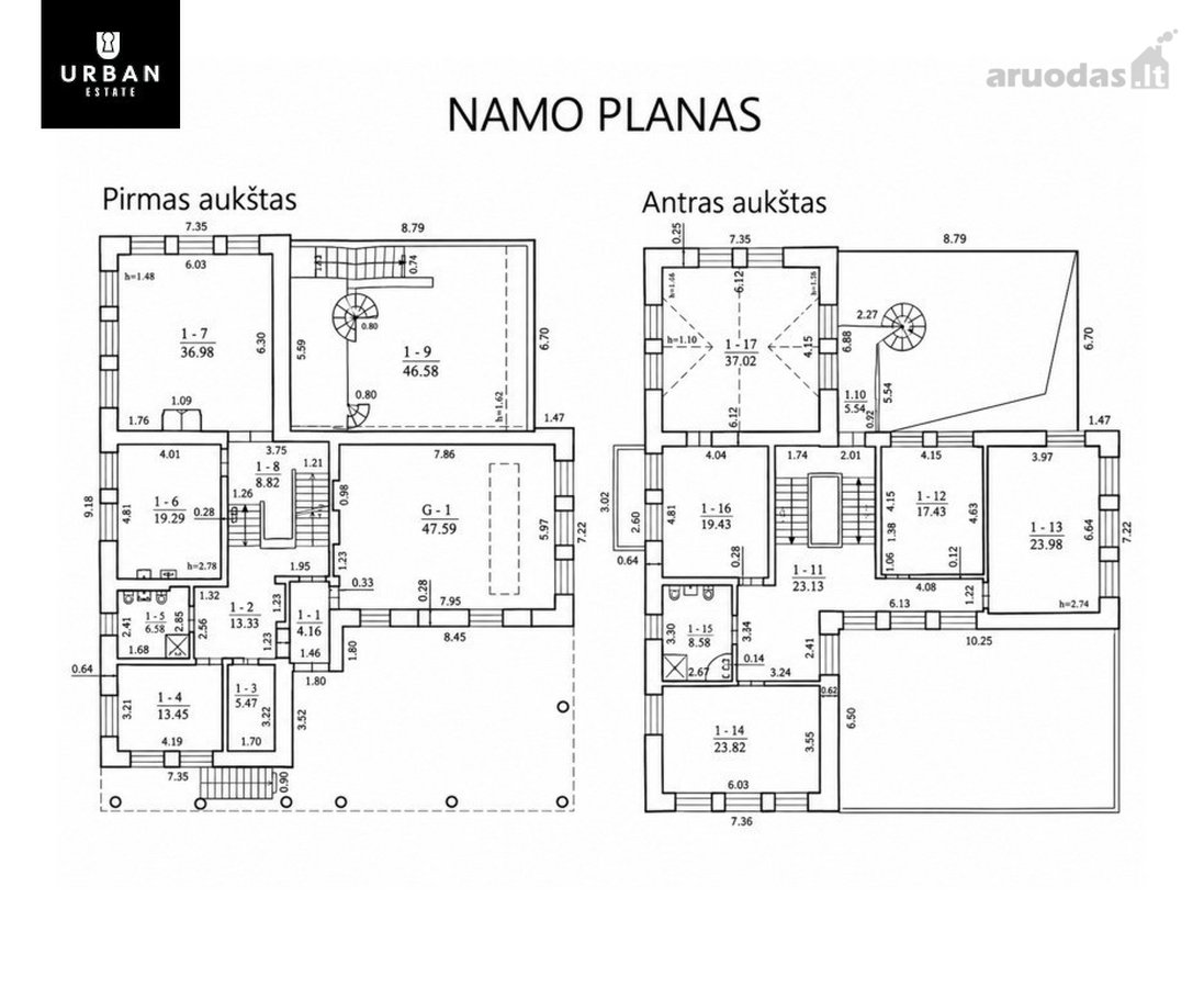 Erdvus Funkcionalaus Išplanavimo Gyvenamasis - nuotraukos Nr. 24