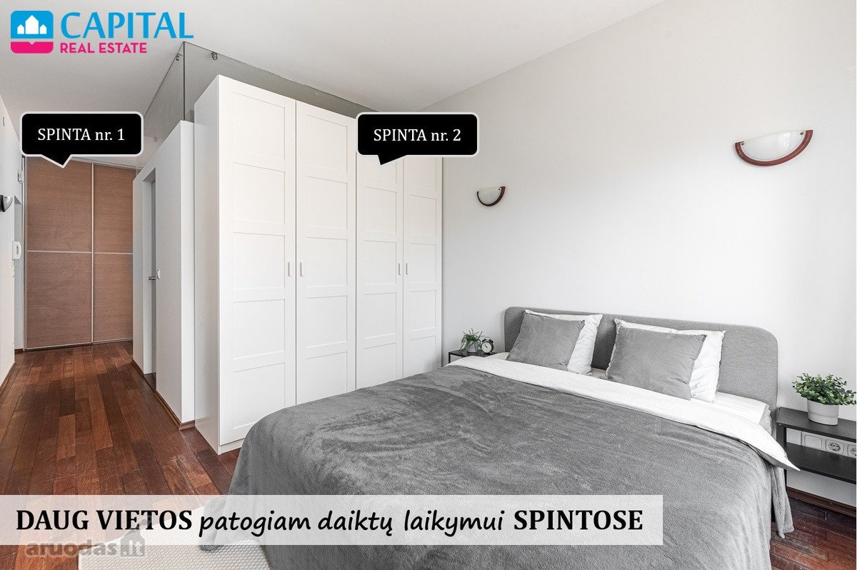 Nuomojamas naujai Suremontuotas 2 kambarių - nuotraukos Nr. 19