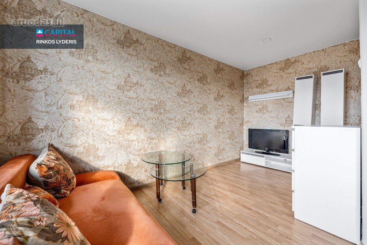 Parduodamas 1 Kambario 21,20 m² Butas Su Rūsiu - nuotraukos Nr. 2