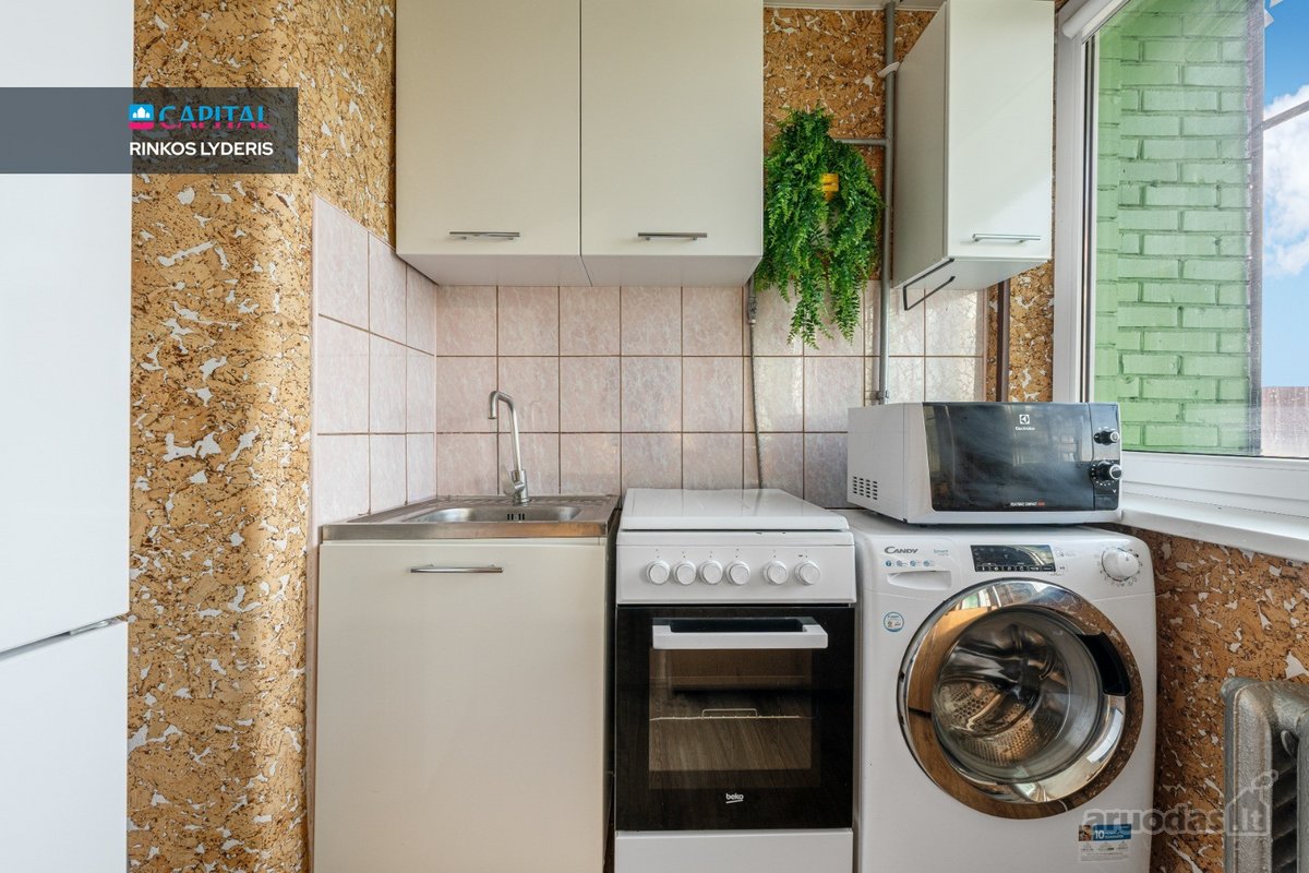 Parduodamas 1 Kambario 21,20 m² Butas Su Rūsiu - nuotraukos Nr. 5