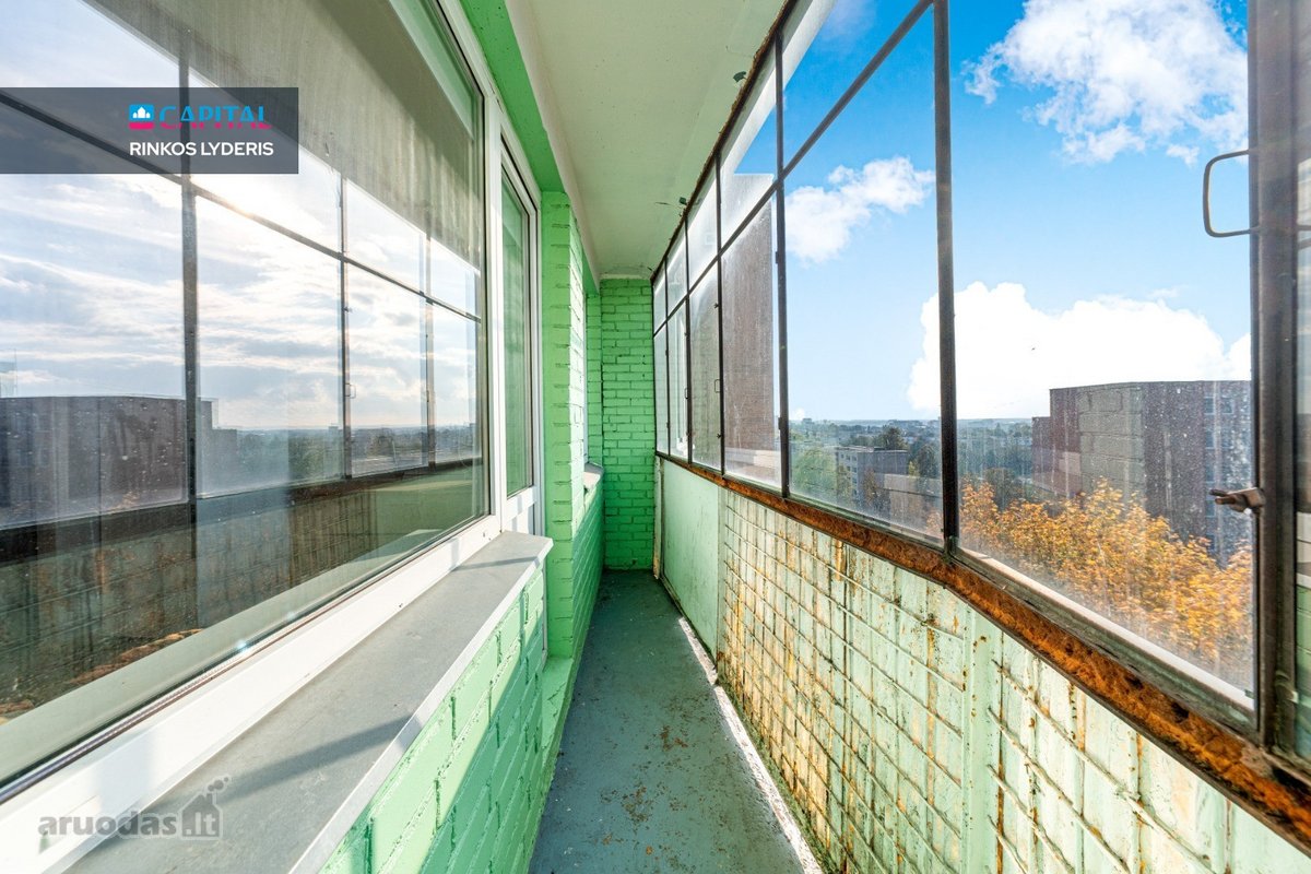 Parduodamas 1 Kambario 21,20 m² Butas Su Rūsiu - nuotraukos Nr. 8