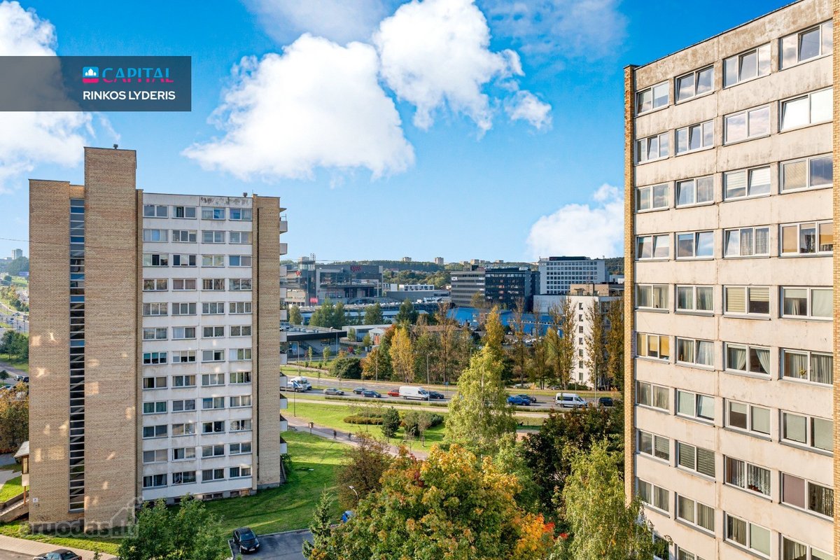 Parduodamas 1 Kambario 21,20 m² Butas Su Rūsiu - nuotraukos Nr. 9