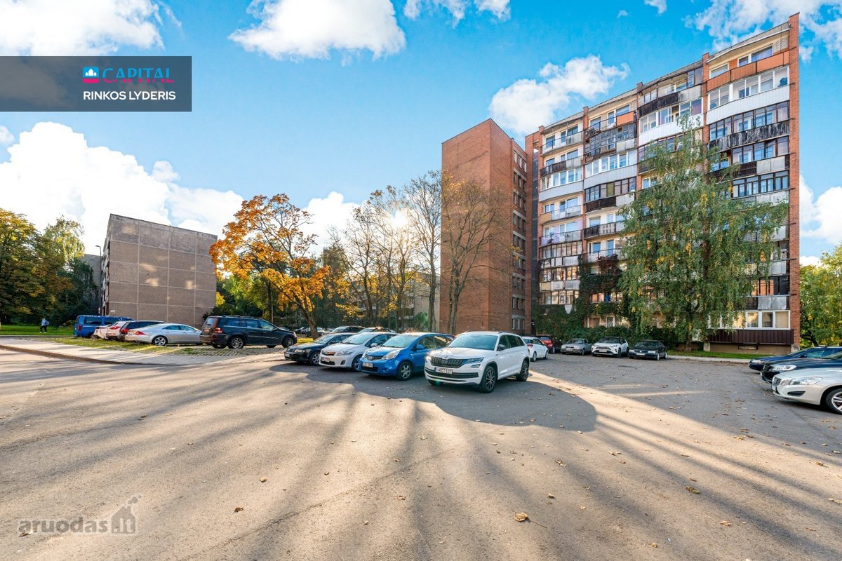 Parduodamas 1 Kambario 21,20 m² Butas Su Rūsiu - nuotraukos Nr. 14