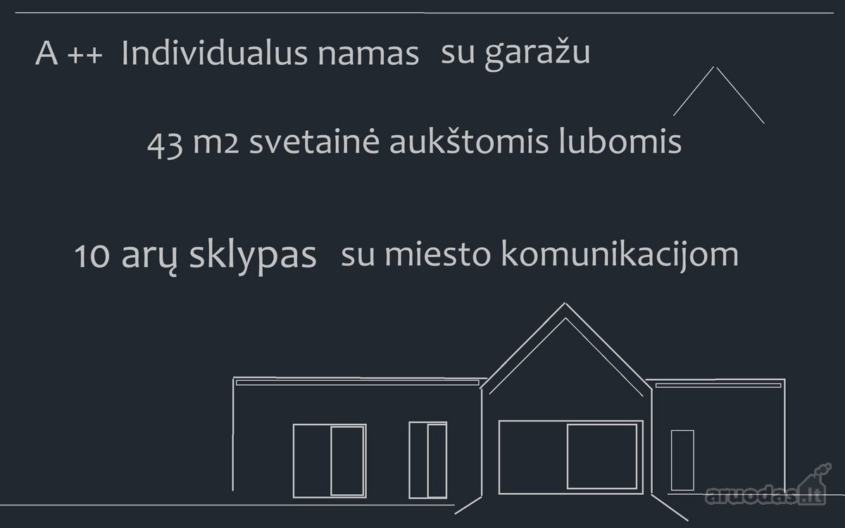 * Parduodamas Labai Jaukus, Erdvios Svetainės - nuotraukos Nr. 2