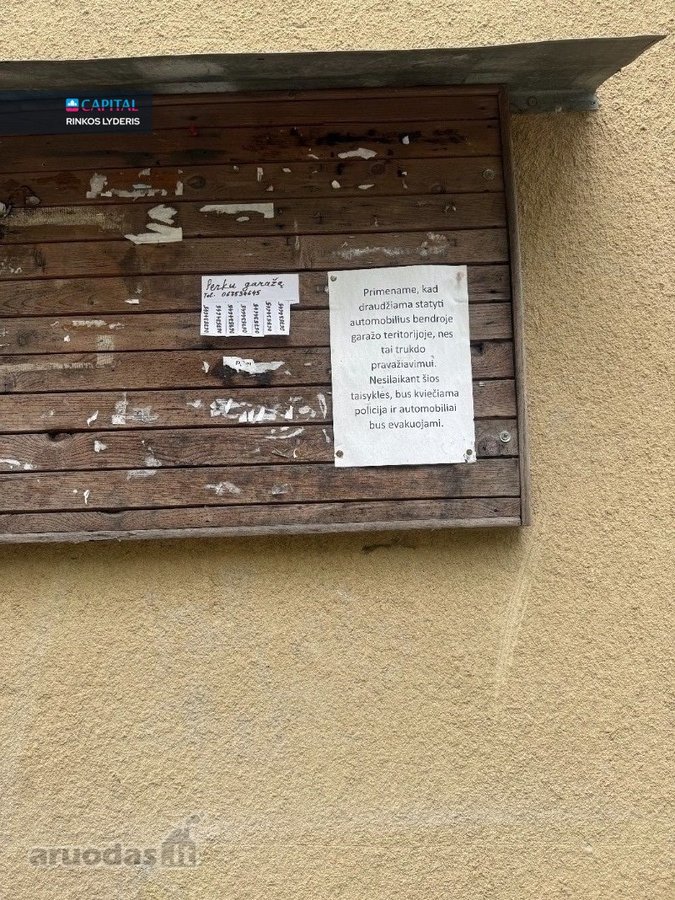Parduodamas Erdvus Garažas Strategiškai - nuotraukos Nr. 11