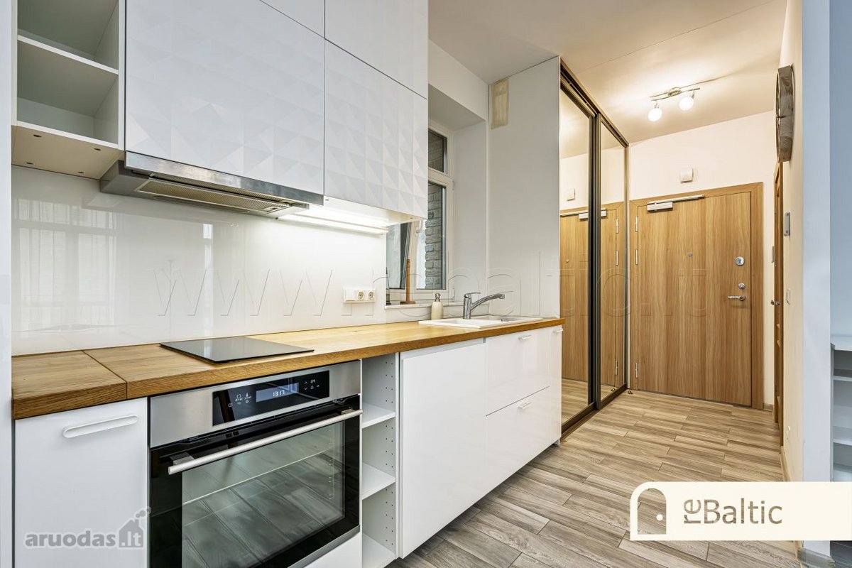 Stilingas dviejų kambarių butas prestižiniame - nuotraukos Nr. 13