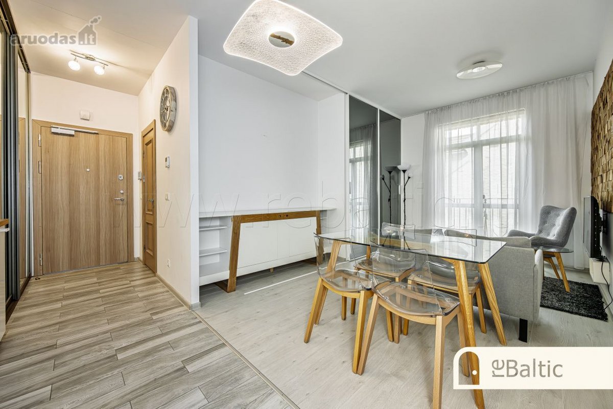 Stilingas dviejų kambarių butas prestižiniame - nuotraukos Nr. 14