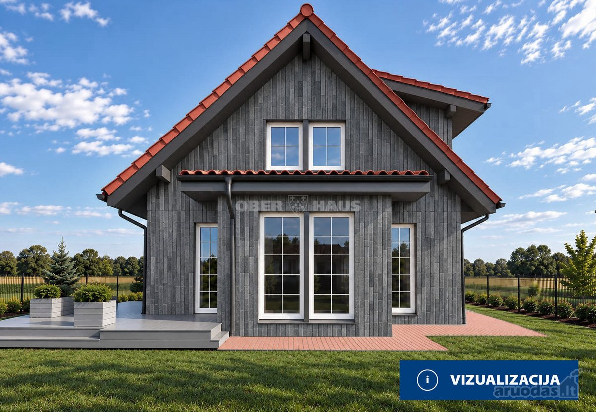 Nidos architektūros įkvėpti A++ klasės namai - nuotraukos Nr. 3