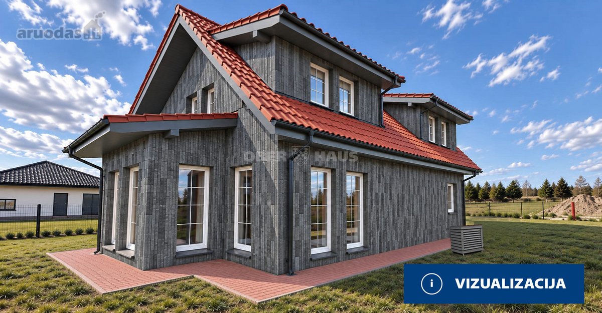 Nidos architektūros įkvėpti A++ klasės namai - nuotraukos Nr. 4