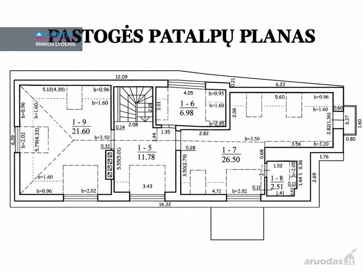 Parduodamas Išskirtinis 5 Kambarių Klasikinio - nuotraukos Nr. 36