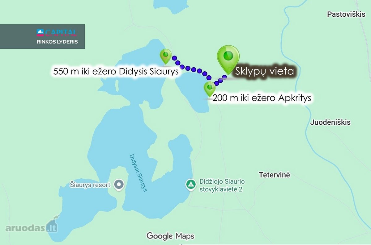 Parduodami 6.1 Ha Sklypai Su Ežero Pakrante - nuotraukos Nr. 15