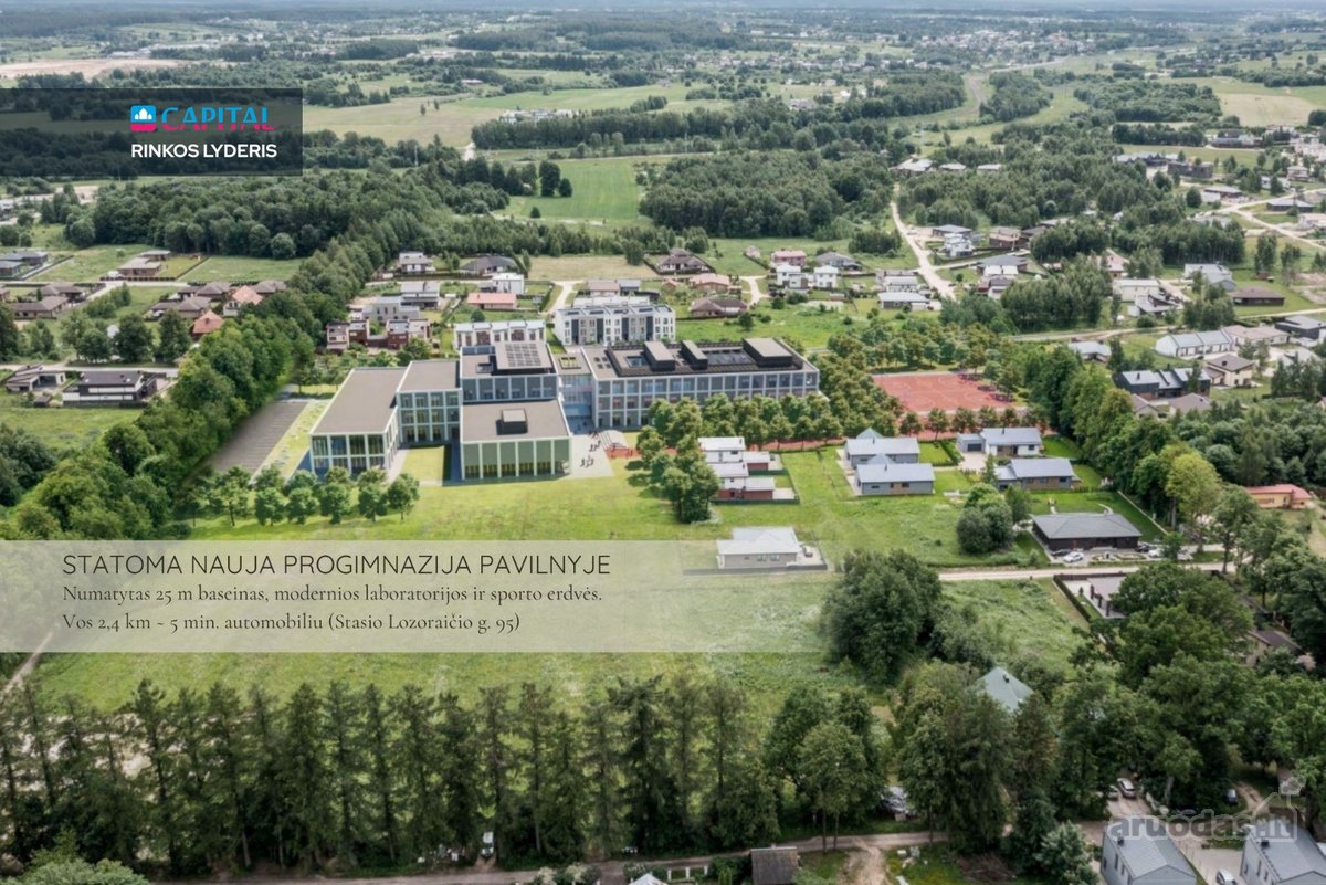 Erdvus Šeimos Namas Pavilnyje – 4 Miegamieji - nuotraukos Nr. 46