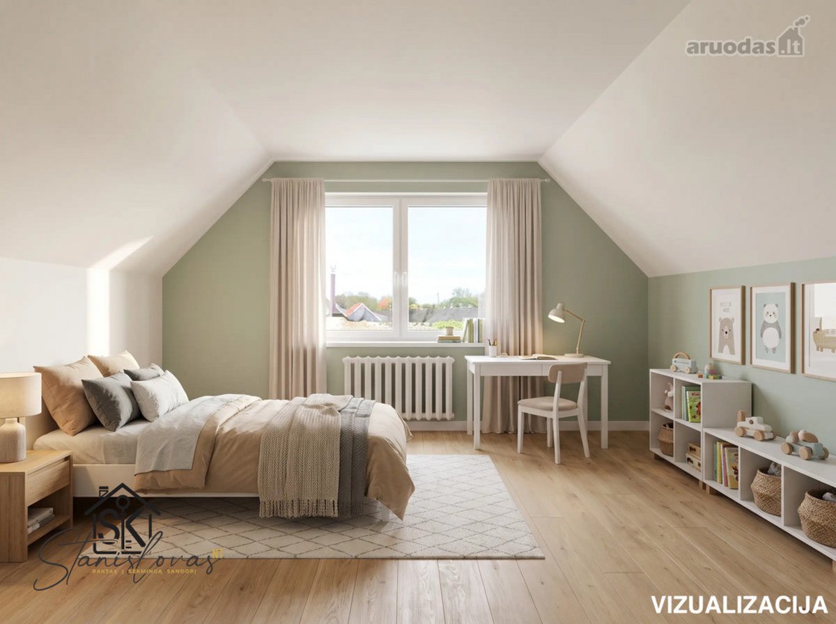 Erdvus Namas Su 16.5 A Žemės Sklypu, Sodu Ir - nuotraukos Nr. 14