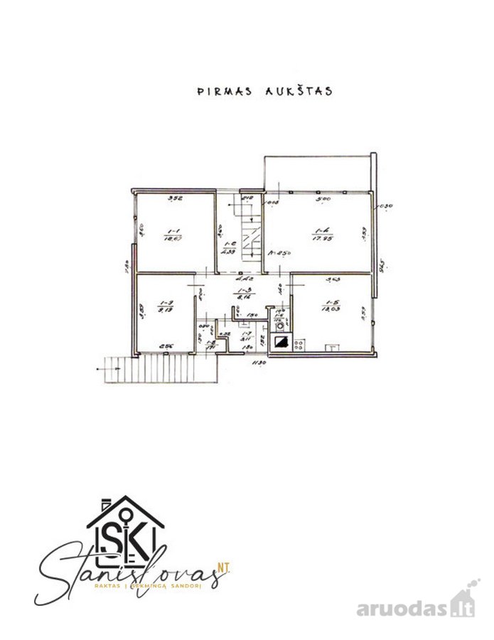 Erdvus Namas Su 16.5 A Žemės Sklypu, Sodu Ir - nuotraukos Nr. 26
